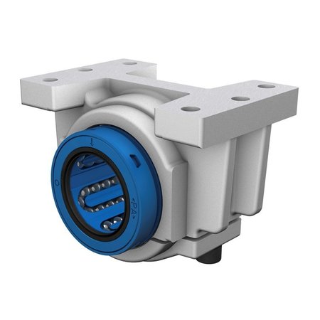 EWELLIX Linear Bearing Unit without Seals, Adjustable, Closed, Relubricatable, 8mm I.D. LUCS 8